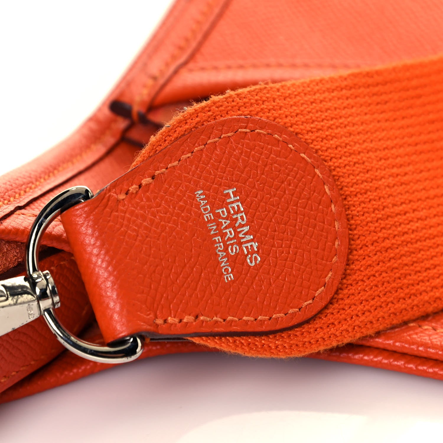 Hermes Epsom Evelyne III GM Orange 7 of 11