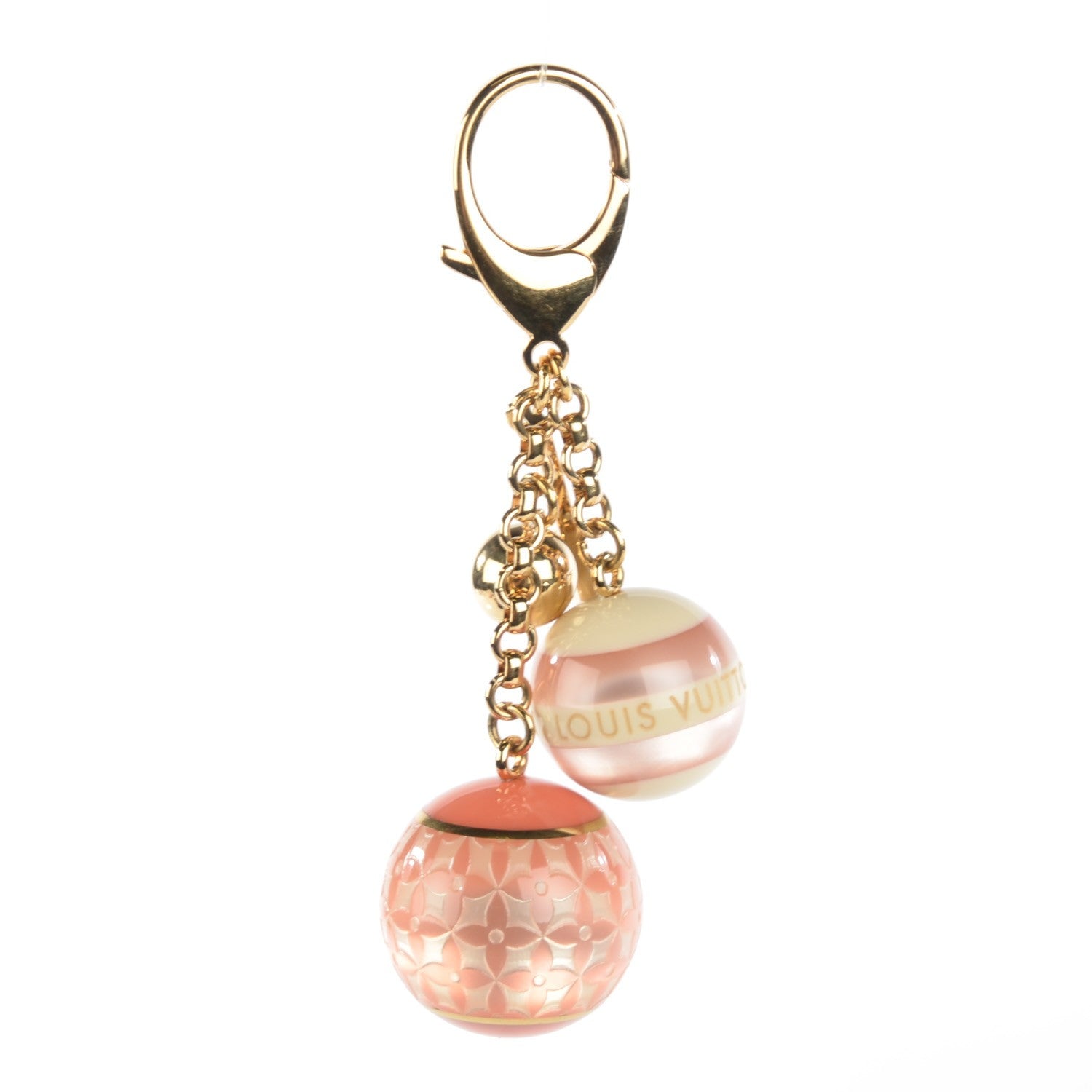 Louis Vuitton Mini Lin Croisette Bag Charm Pink 1 of 6
