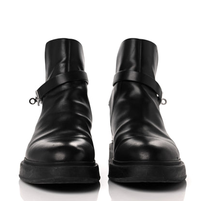 Hermes Calfskin Veo Ankle Boots 41.5 Black 2 of 8