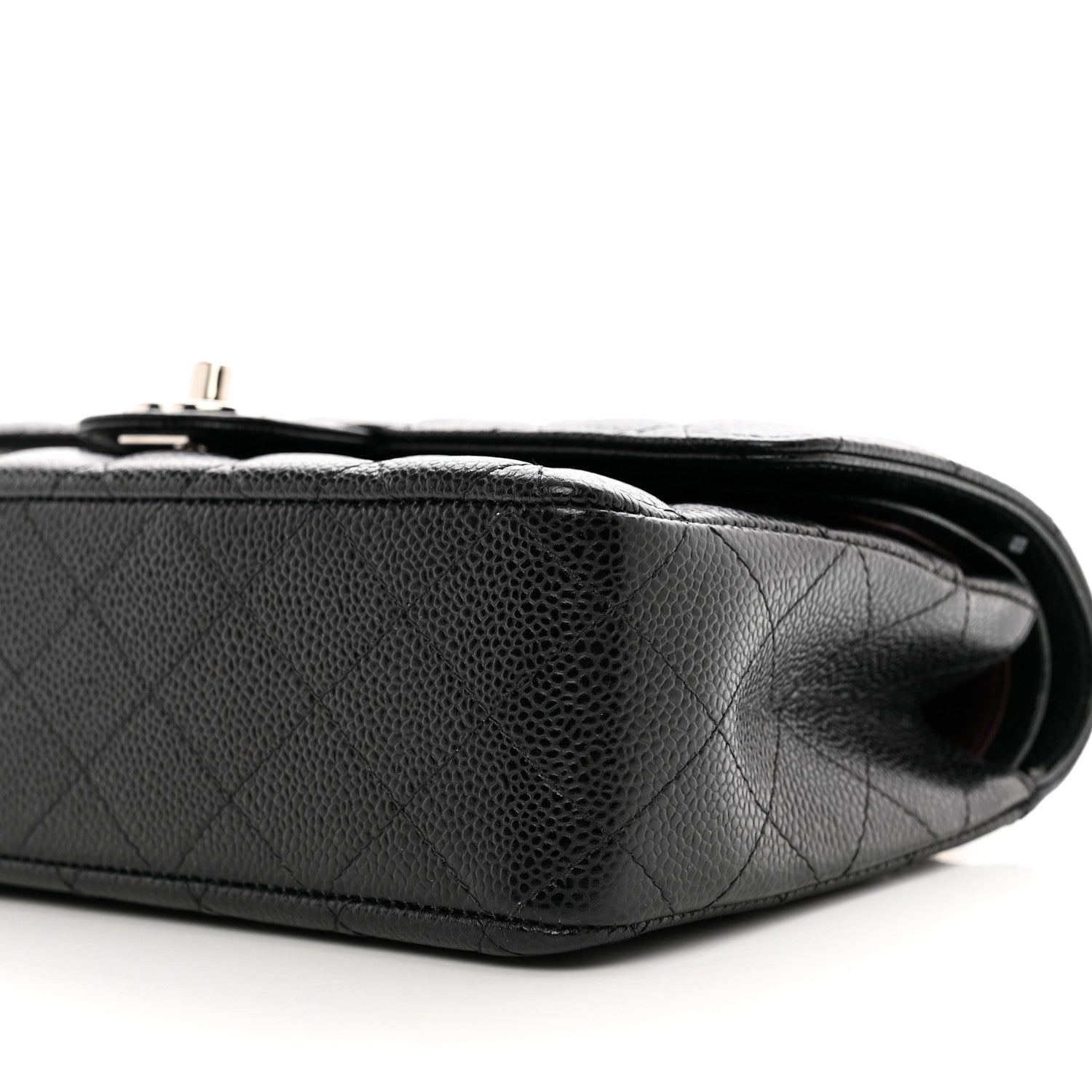 Chanel Caviar Quilted Medium Double Flap Black 10 of 10