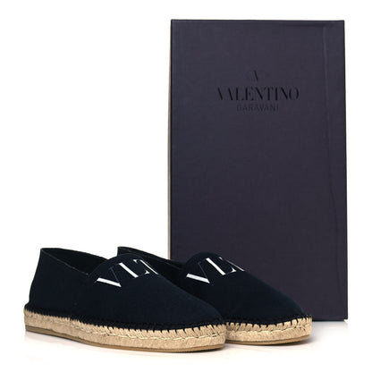 Valentino Garavani Canvas Mens VLTN Espadrilles 42 Black 9 of 9