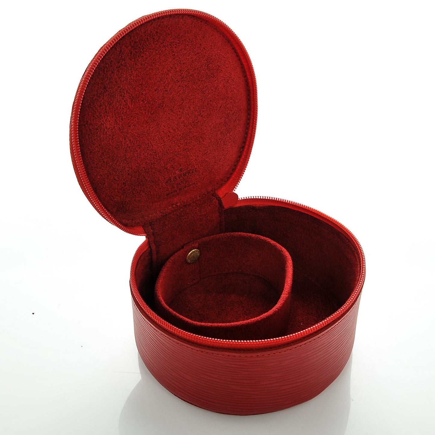 Epi Ecrin Bijoux 12cm Jewelry Box Rouge