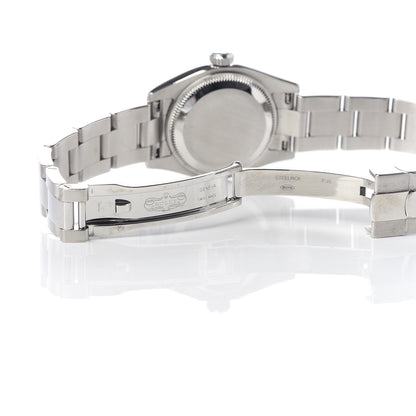 Rolex Stainless Steel 26mm Oyster Perpetual Datejust Watch White 179160 6 of 7