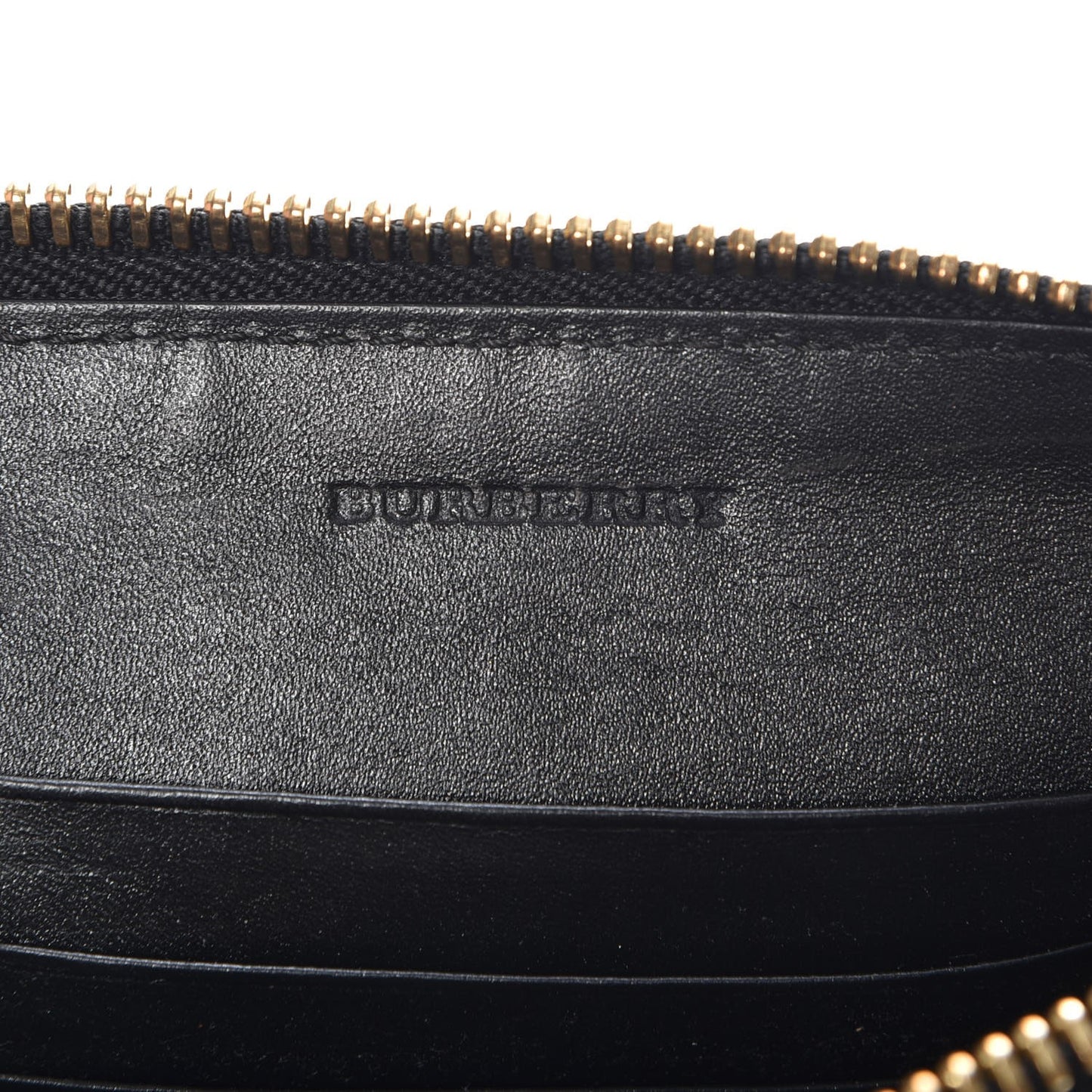 Signature Grain Calfskin Check Embossed Peyton Crossbody Clutch Bag Black