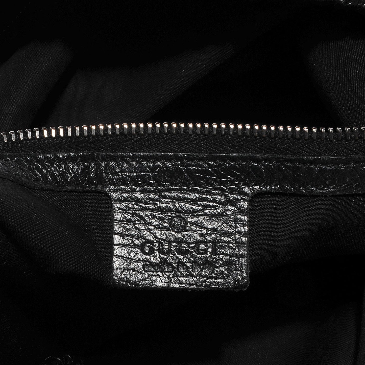 Monogram Large Horsebit Chain Hobo Black
