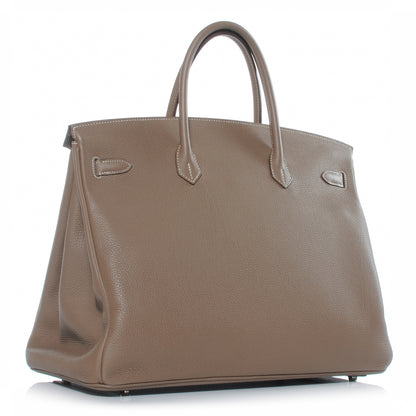 Hermes Togo Birkin 40 Etoupe 3 of 11
