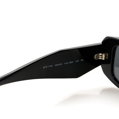 Prada Acetate Symbole Sunglasses SPR 17W Black 5 of 8