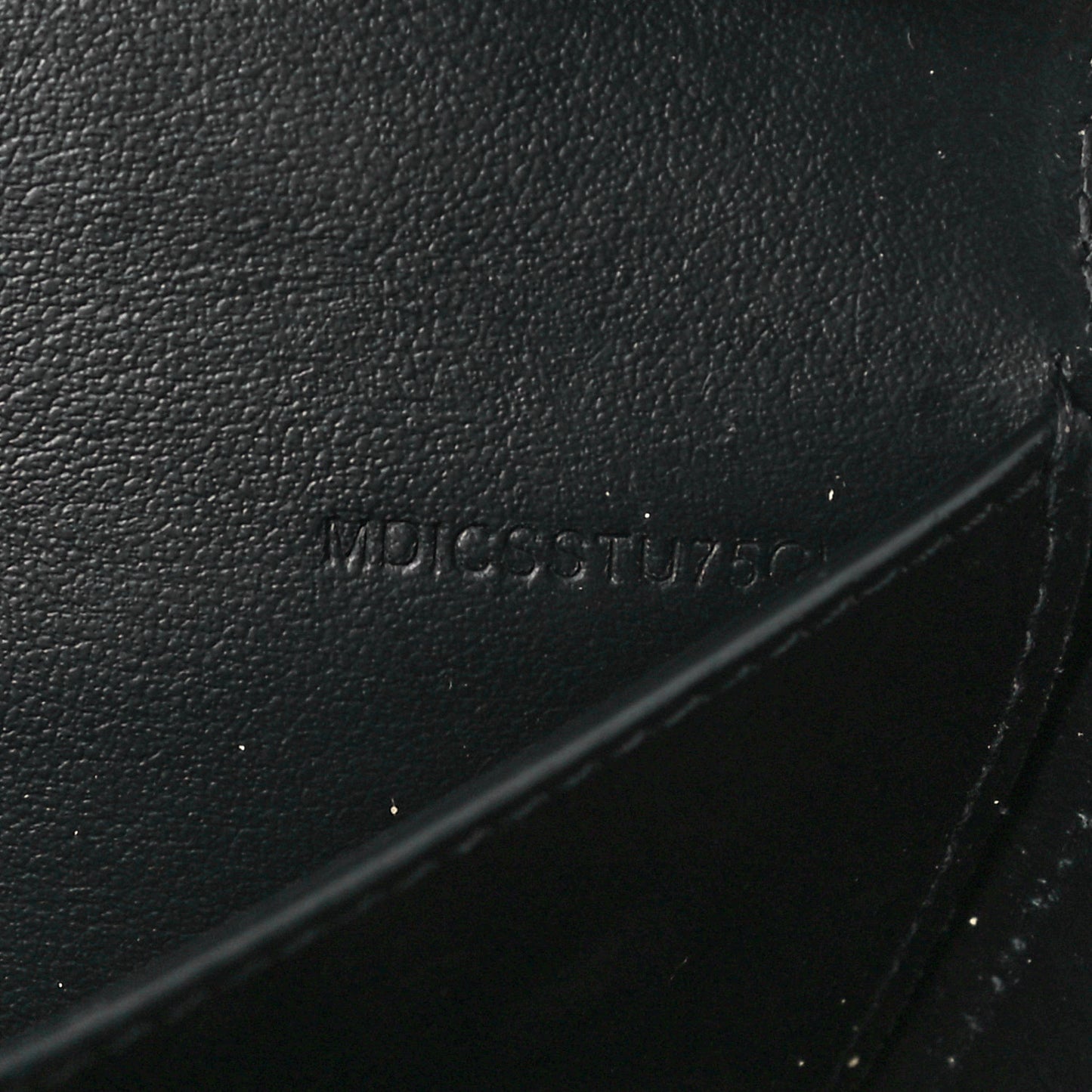 Calfskin Mini Vintage Check Note Bag Black