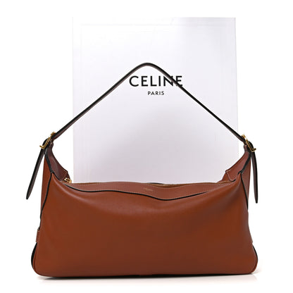 Celine Supple Calfskin Medium Romy Shoulder Bag Tan 9 of 9