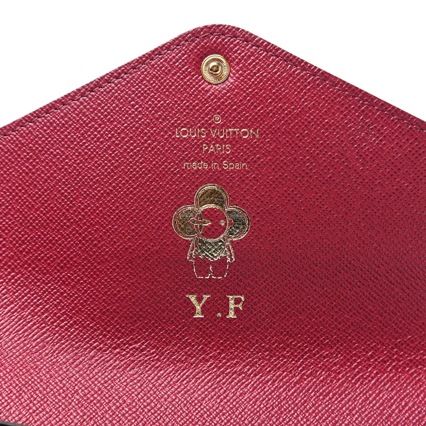 Monogram Josephine Wallet Fuchsia