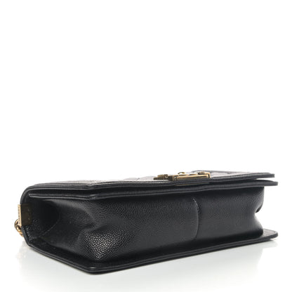 Chanel Caviar Quilted Medium Boy Flap Black 3 of 5