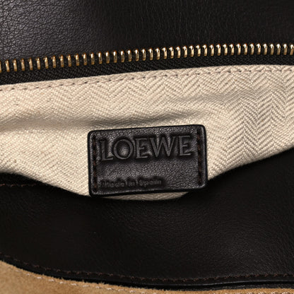 Loewe Suede Medium Puzzle Bag Gold 6 of 10