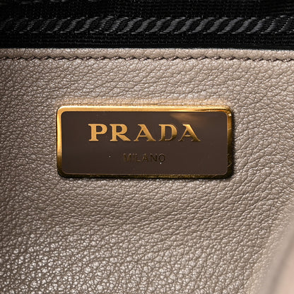 Prada Vitello Daino Backpack Argilla 6 of 9