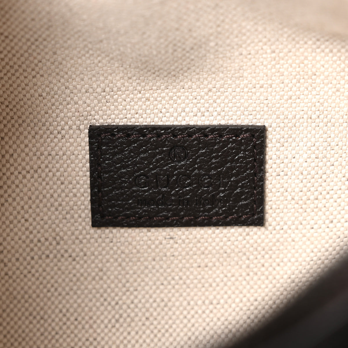 Suede Calfskin Web Ophidia Mini Cylinder Bag Brown