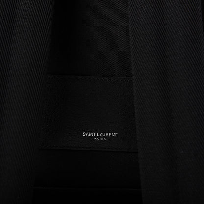 Saint Laurent Canvas City Studded Backpack Black 16 of 16