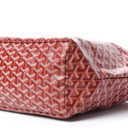 Goyard Goyardine Saint Louis PM Red 7 of 10