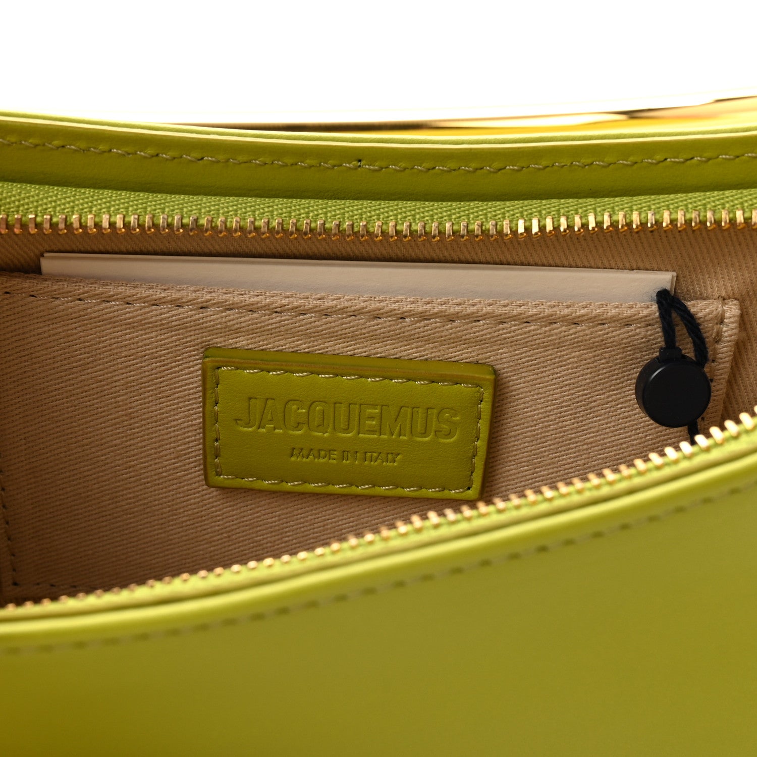 Jacquemus Smooth Calfskin Le Bisou Mousqueton Green 6 of 9