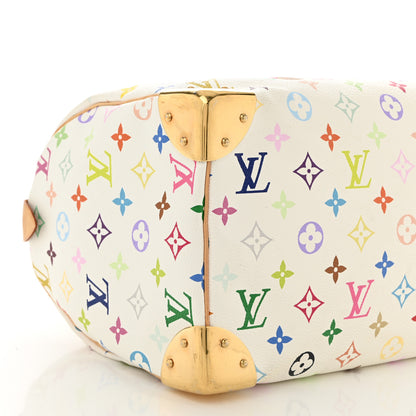 Louis Vuitton Monogram Multicolor Speedy 30 White 8 of 9