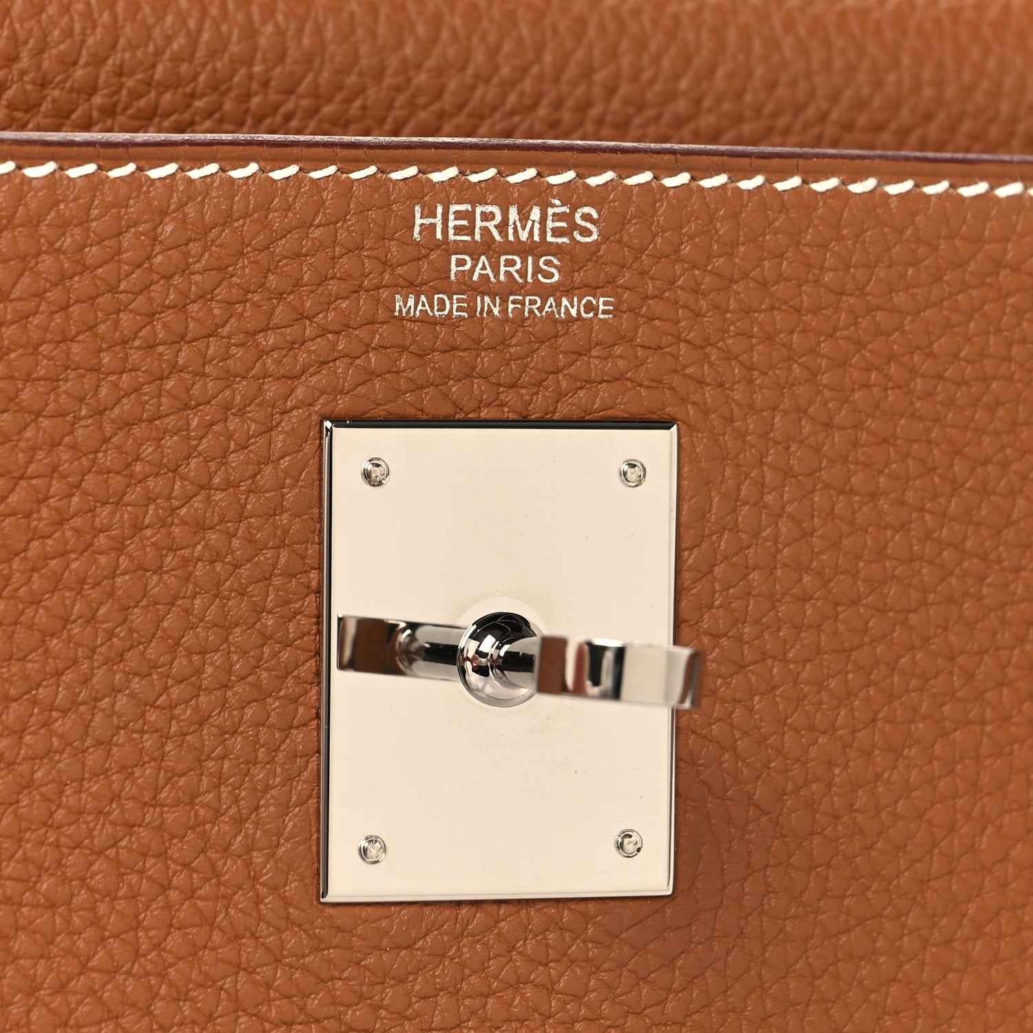 Hermes Togo Kelly Retourne 32 Gold 6 of 11