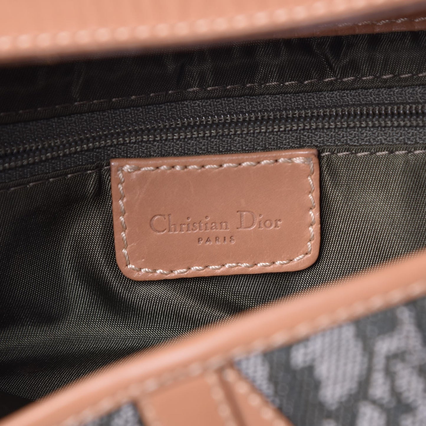 Monogram Saddle Bag Green