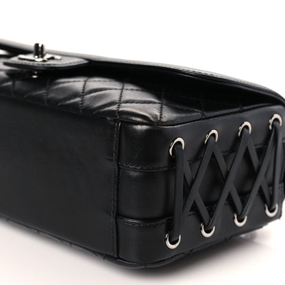 Chanel Calfskin Quilted Medium Coco Corset Flap Black 9 of 9