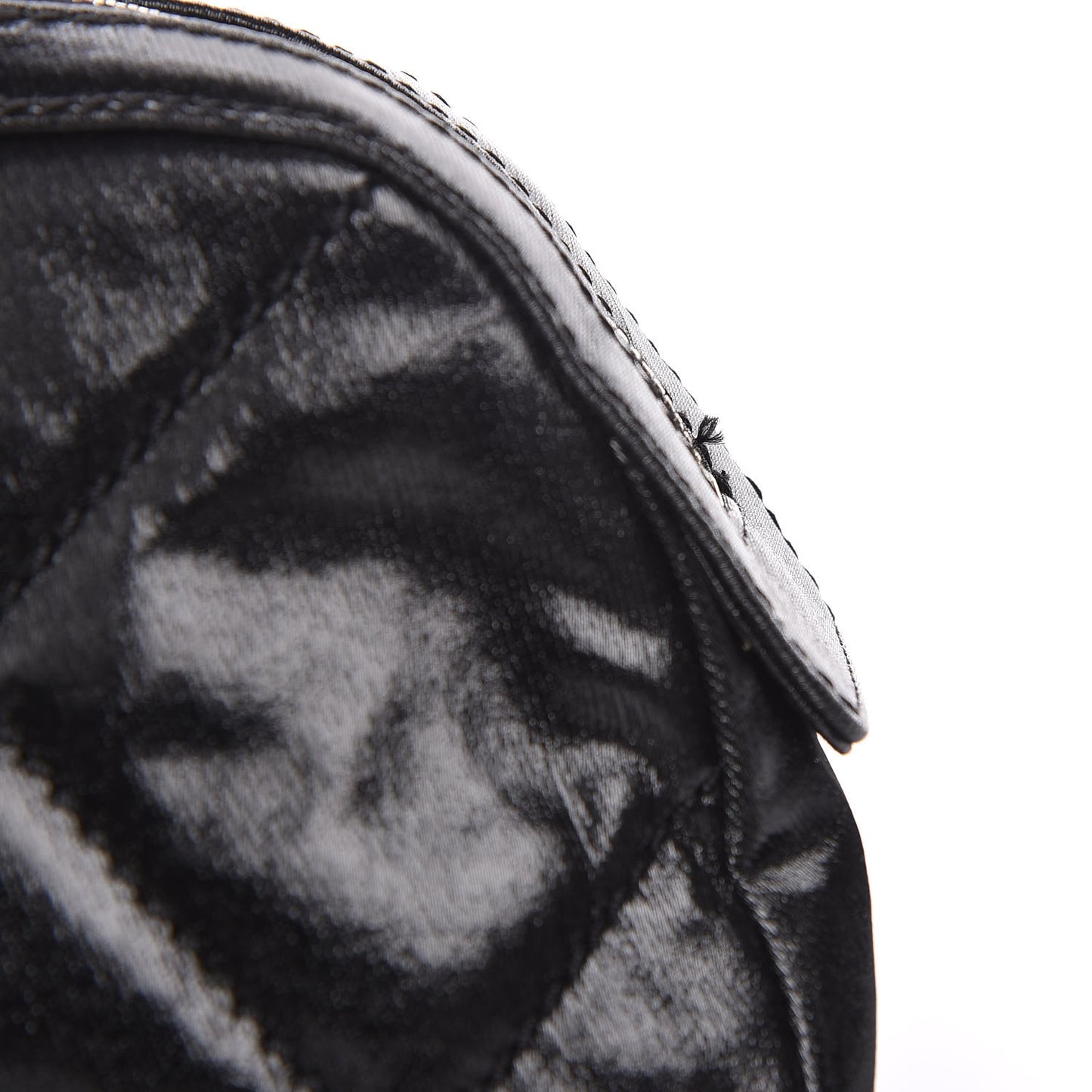 Coated Canvas Biarritz Cosmetic Cosmetic Case Black