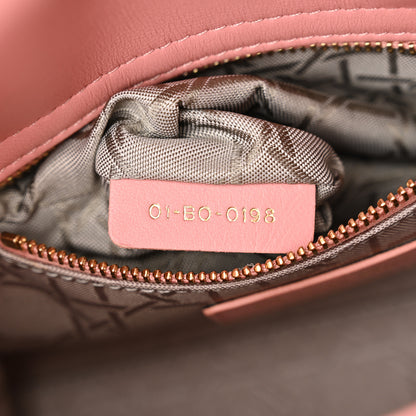 Christian Dior Lambskin Cannage Mini Lady Dior Old Rose 7 of 13