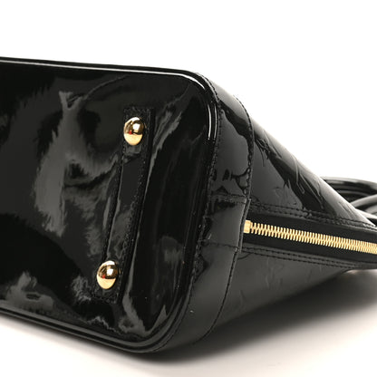 Louis Vuitton Vernis Alma PM Black 9 of 9