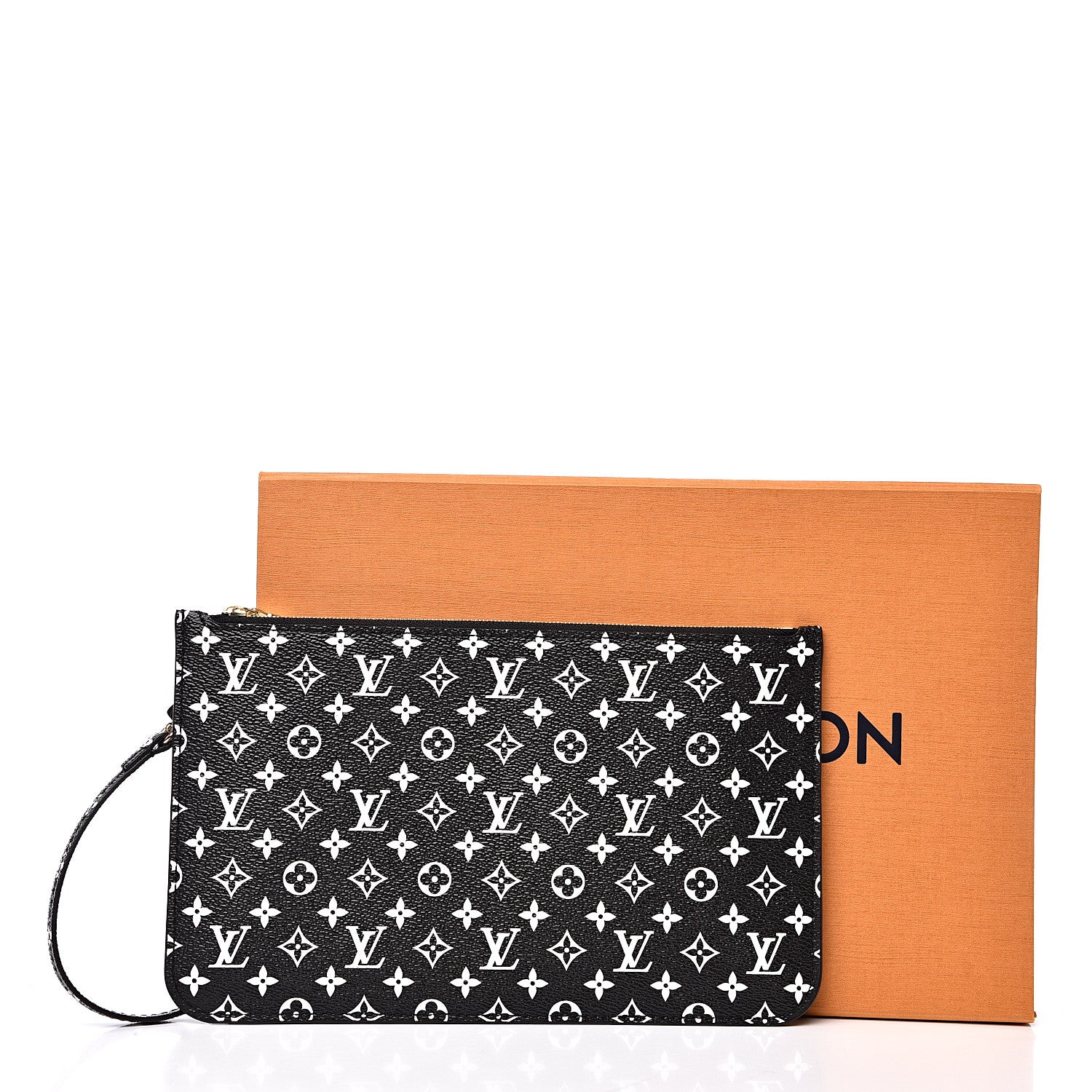 Louis Vuitton Monogram Giant Jungle Neverfull MM GM Pochette Black 7 of 7
