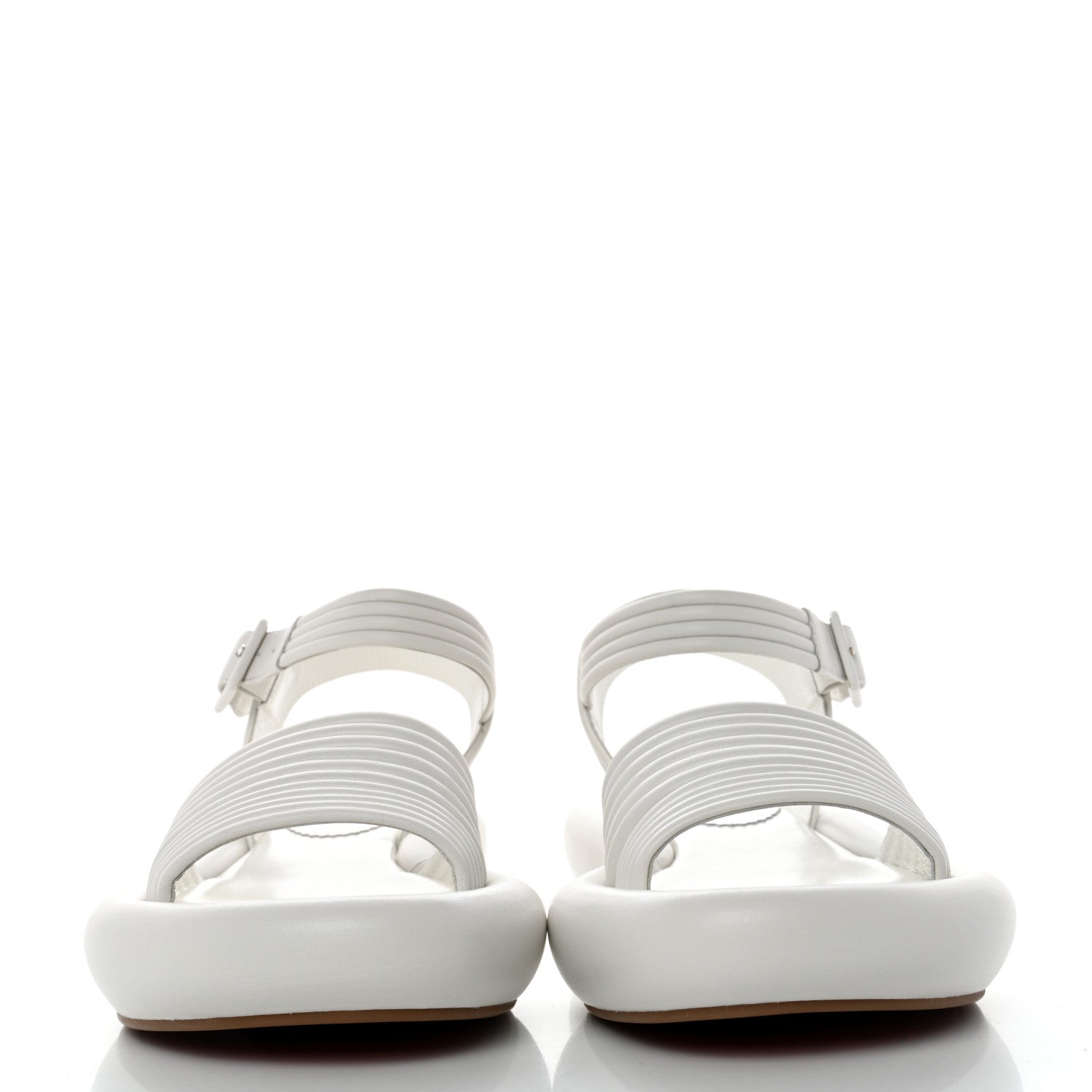 Christian Louboutin Nappa Manolasummer Sandals 38 White 2 of 8