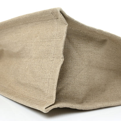 Saint Laurent Linen Calfskin Small Rive Gauche Tote Beige Sea Salt 7 of 8
