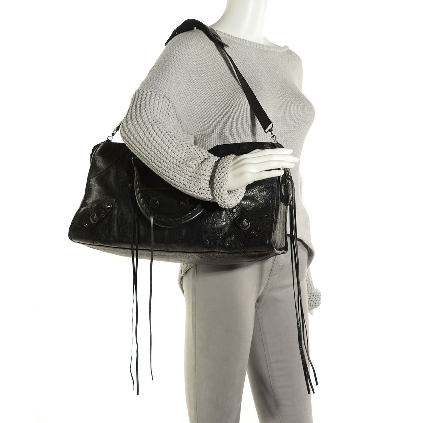 Agneau Classic Hardware Part Time Black