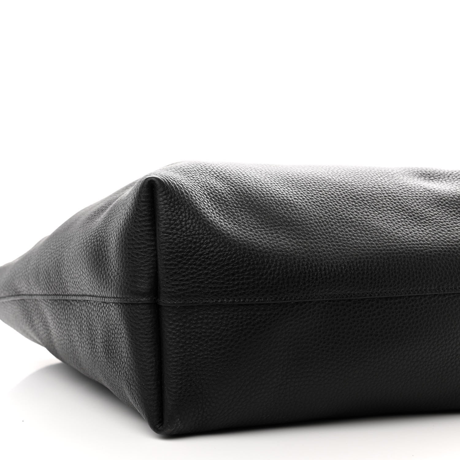 Prada Vitello Daino Small Concept Shopper Tote Black Astrale 10 of 11