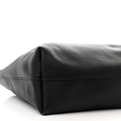 Prada Vitello Daino Small Concept Shopper Tote Black Astrale 10 of 11