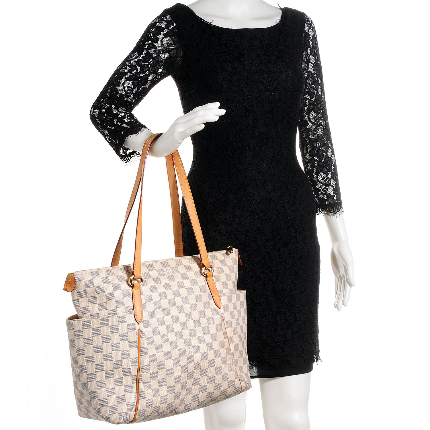 Louis Vuitton Damier Azur Totally MM 2 of 7