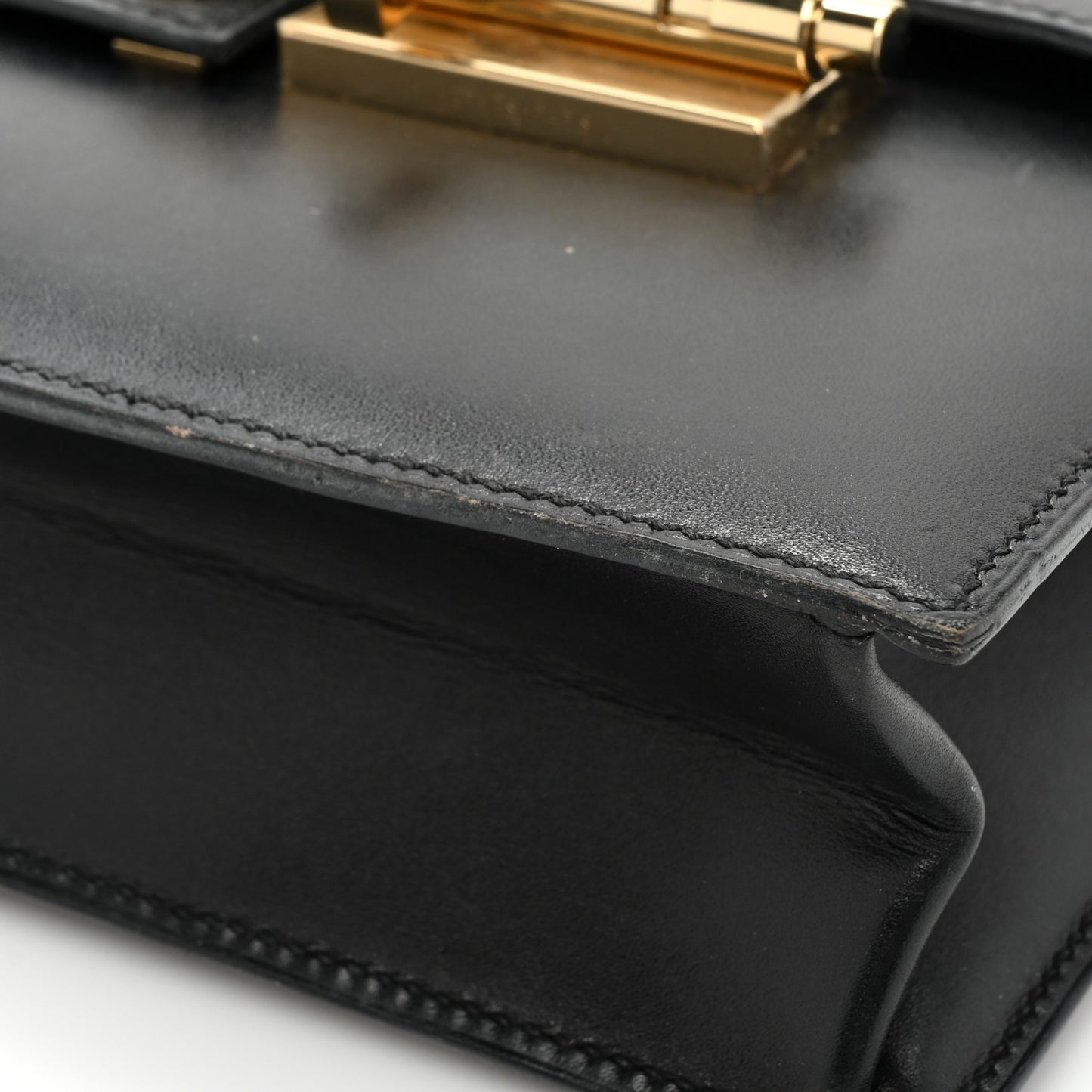 Box Verrou Clutch Black