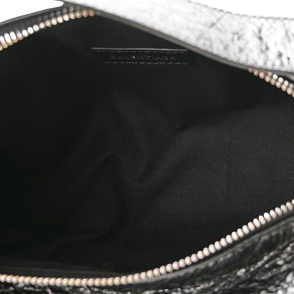 Balenciaga Agneau Arena Superbusy XS Sling Zip Shoulder Bag Black Black 5 of 9