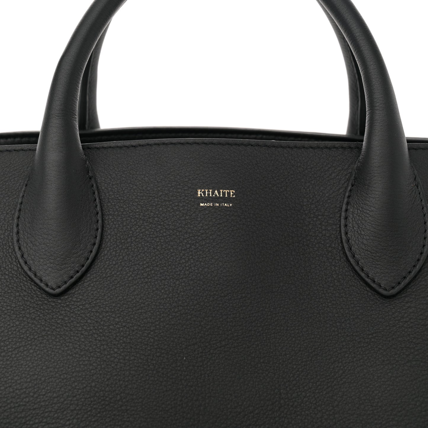 Smooth Calfskin Medium Amelia East West Tote Black