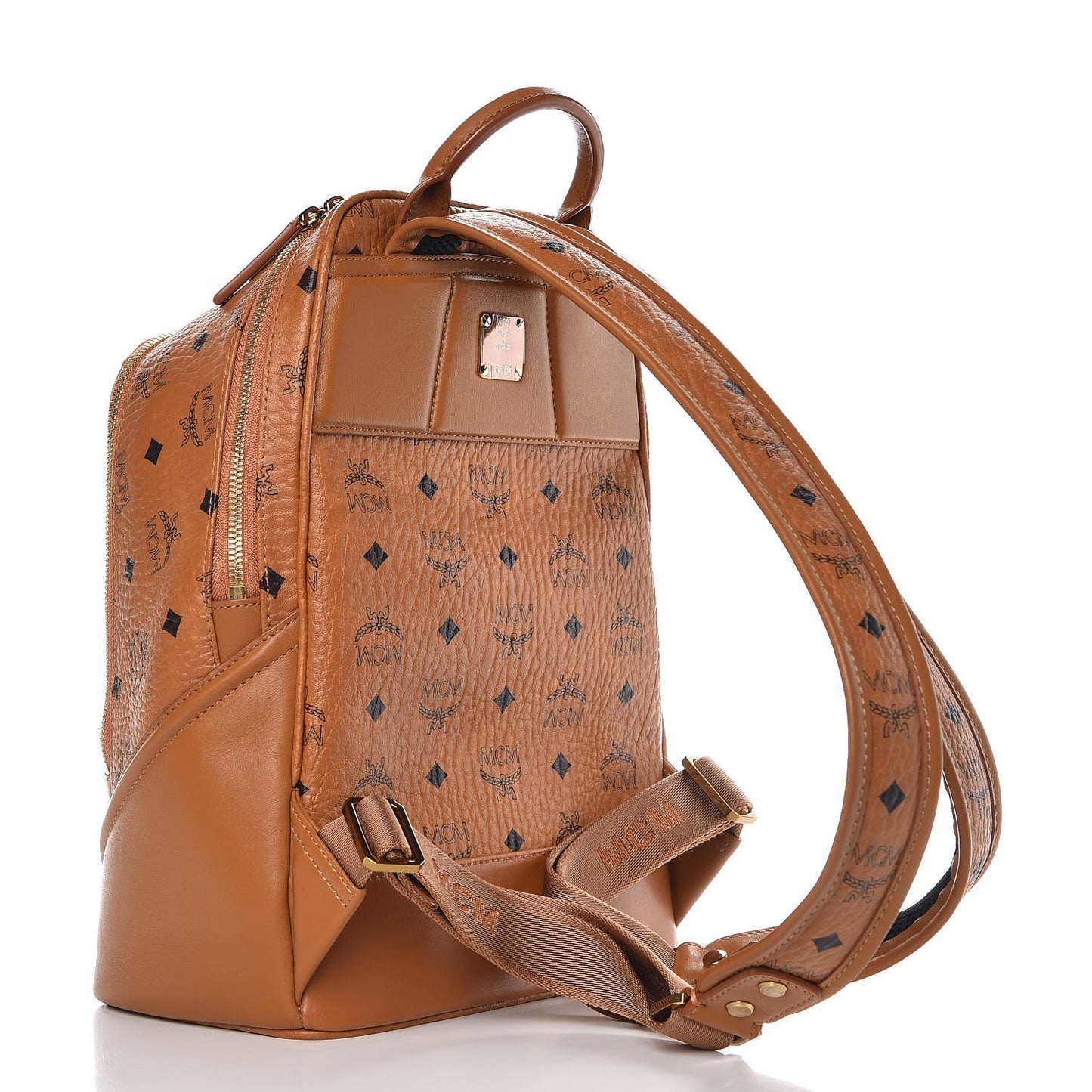 Visetos Small Duke Backpack Cognac