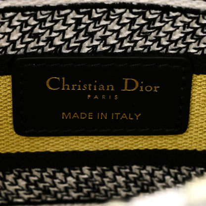 Christian Dior Canvas Embroidered Chardons Toile De Jouy Medium Lady D-Lite Latte Multicolor 6 of 9
