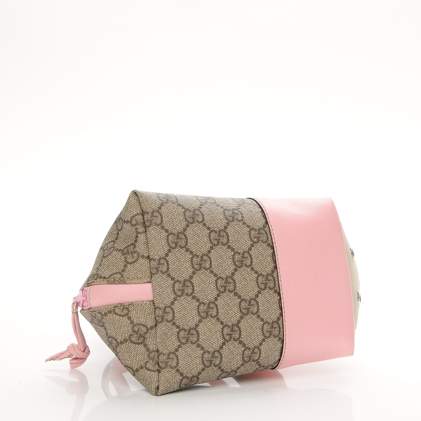 GG Supreme Monogram Children's Zoo Pig Pink