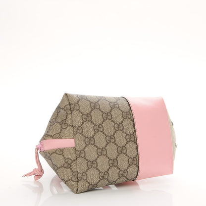 Gucci GG Supreme Monogram Children's Zoo Pig Pink 5 of 9