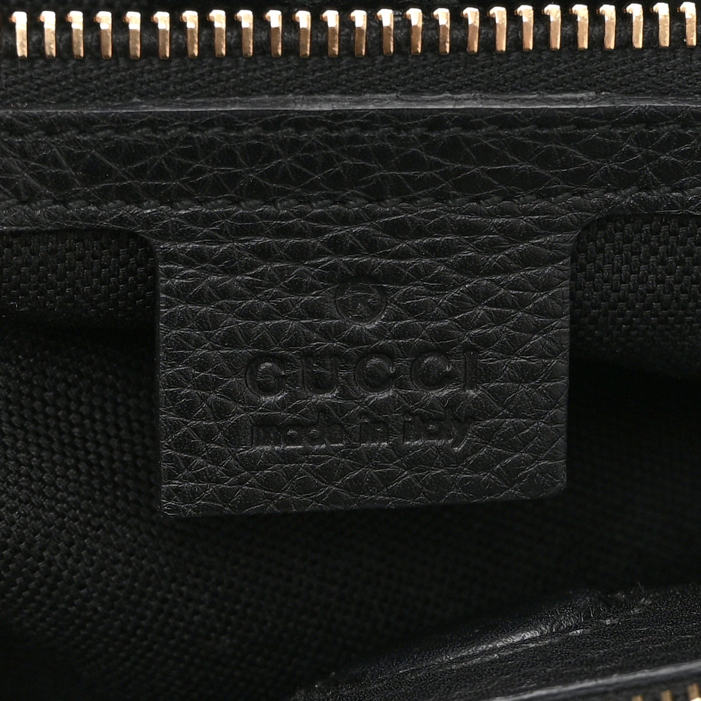 Pebbled Calfskin Medium Bamboo Shopper Tote Black