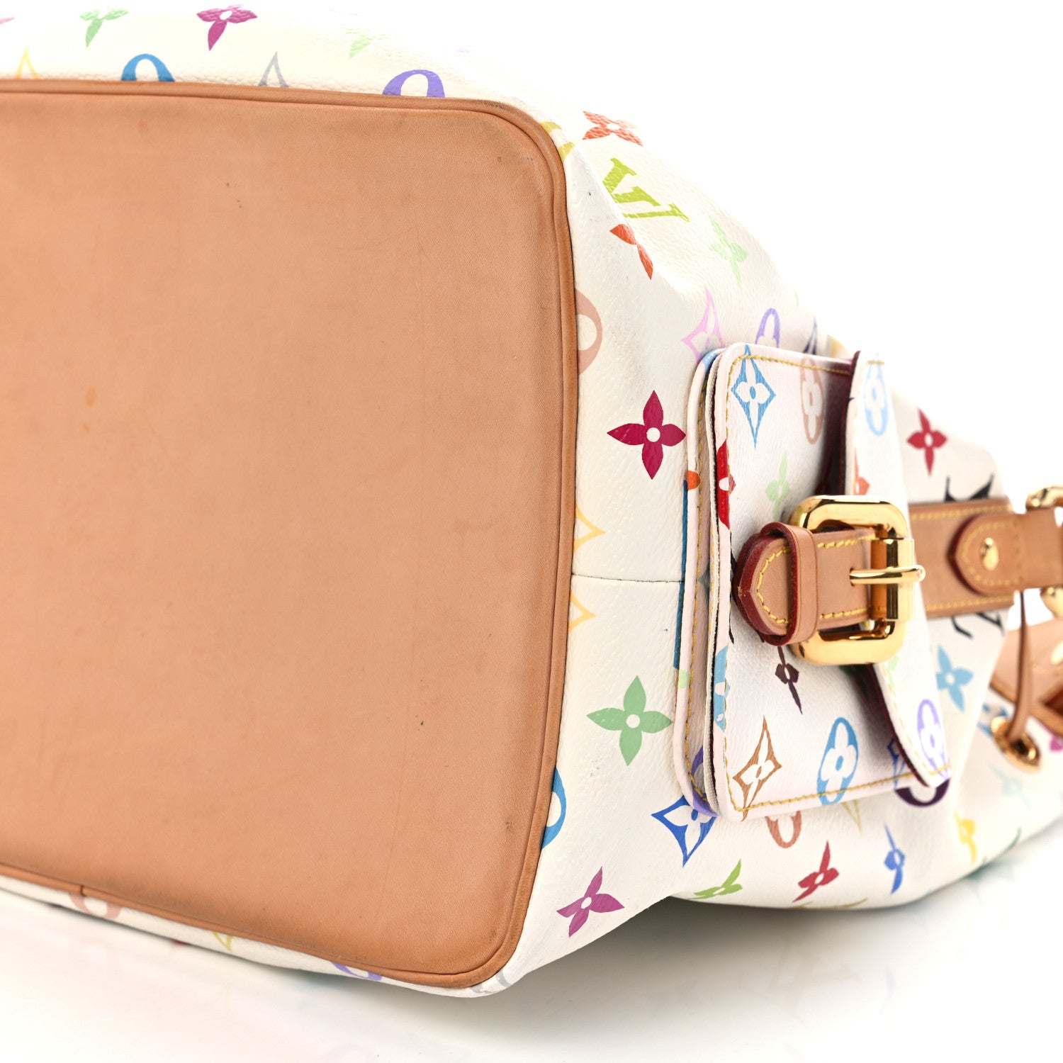 Louis Vuitton Monogram Multicolor Petit Noe White 10 of 16