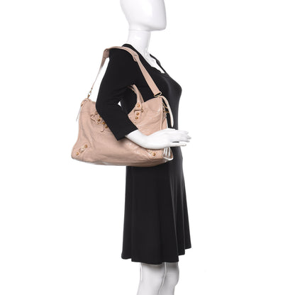 Balenciaga Agneau Giant 12 Gold Hardware City Rose Aubepine Rose Light 2 of 11
