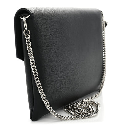 Louis Vuitton Soft Calfskin My Lockme Chain Pochette Black 3 of 9