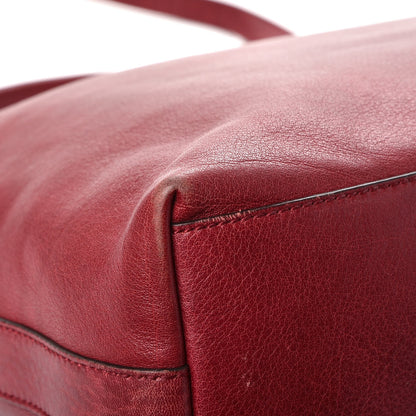 Gucci Pebbled Calfskin Small Miss GG Hobo Red 11 of 12