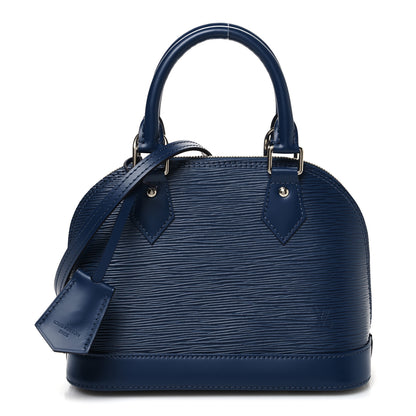 Louis Vuitton Epi Alma BB Indigo 1 of 9