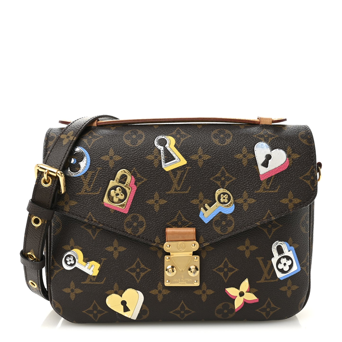 Monogram Love Lock Pochette Metis