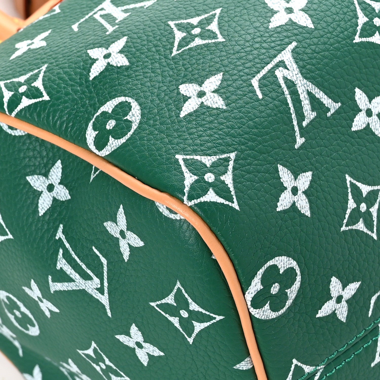 Louis Vuitton Calfskin Monogram Speedy P9 Bandouliere 25 Green 10 of 11